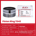 Anillo de pistón de autopartes para el motor Nissan TD42